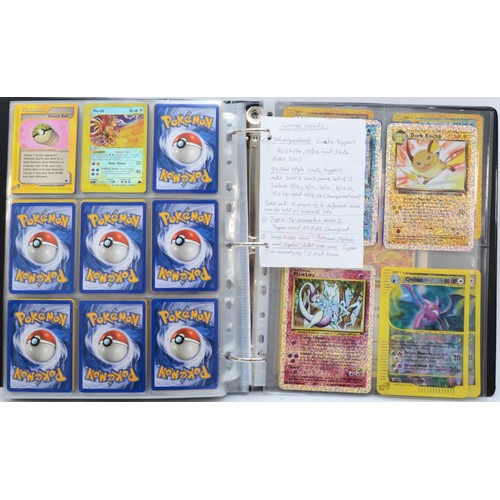 387 - A collection of over 420 Pokemon cards, to include Basic Set (1999) 46 cards, Jungle Set (1999) 35 c... 