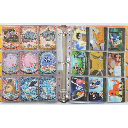 388 - A collection of Pokemon Collectable Cards by Topps, from the Topps Animation Series 1 and 2, to incl... 