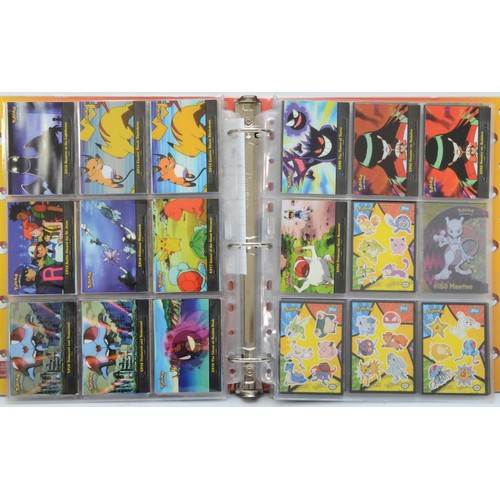 388 - A collection of Pokemon Collectable Cards by Topps, from the Topps Animation Series 1 and 2, to incl... 