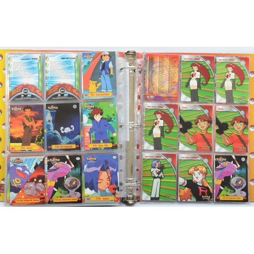 388 - A collection of Pokemon Collectable Cards by Topps, from the Topps Animation Series 1 and 2, to incl... 