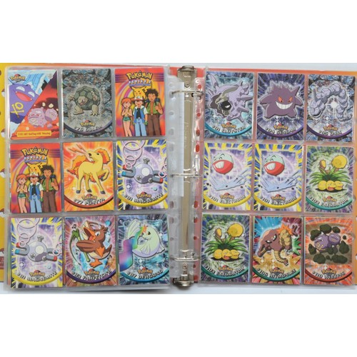 388 - A collection of Pokemon Collectable Cards by Topps, from the Topps Animation Series 1 and 2, to incl... 