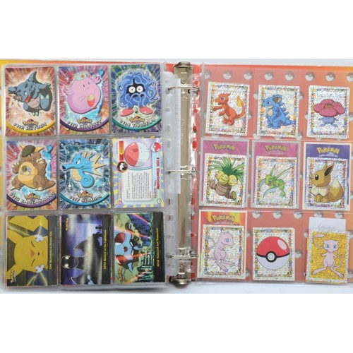 388 - A collection of Pokemon Collectable Cards by Topps, from the Topps Animation Series 1 and 2, to incl... 