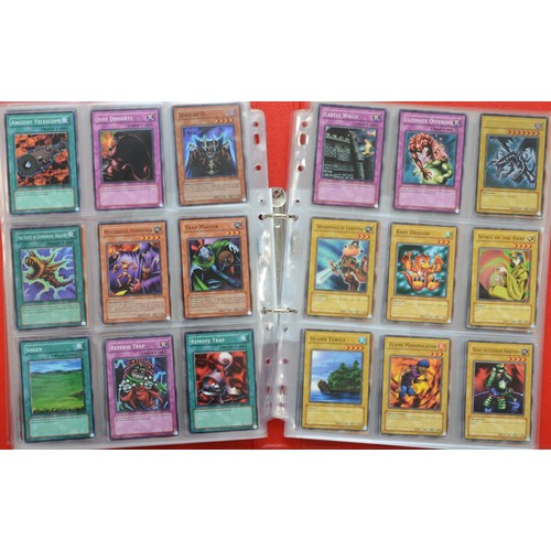 390 - A collection of Yu-Gi-Oh! cards, believed to be the original 200 cards, including foils, together wi... 