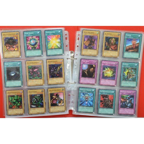 390 - A collection of Yu-Gi-Oh! cards, believed to be the original 200 cards, including foils, together wi... 