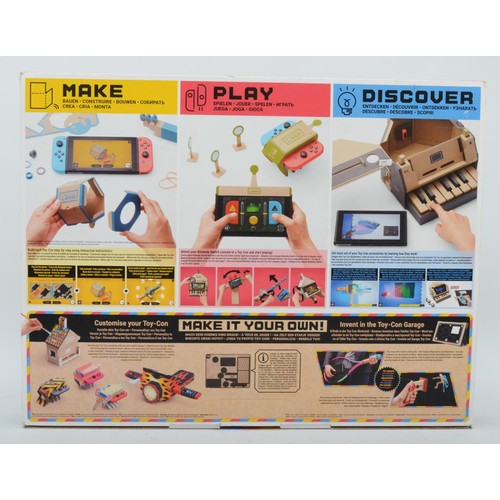 399 - A Nintendo Labo variety kit, for Nintendo Switch, with cartridge and mostly complete cardboard, boxe... 