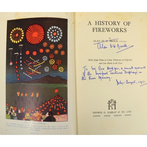 74 - Fireworks. Brock, A. St. H. Pyrotechnics: The History and Art of Firework Making.
London. Daniel O’C... 