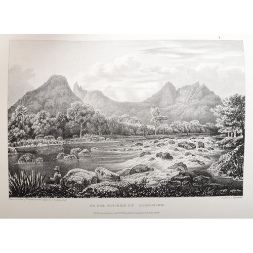 109 - Bradshaw, Thomas. Views of Mauritius, or Isle of France drawn from Nature. London. James Carpenter &... 