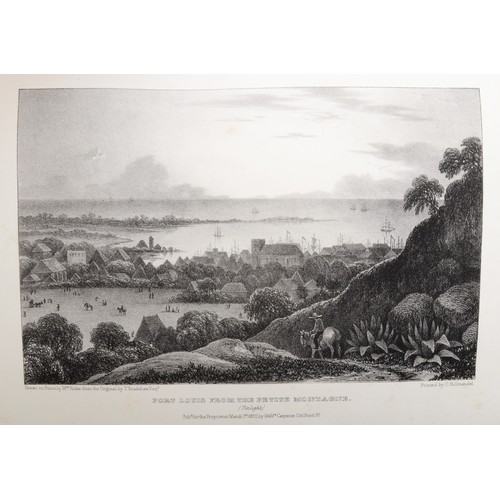 109 - Bradshaw, Thomas. Views of Mauritius, or Isle of France drawn from Nature. London. James Carpenter &... 