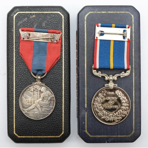 470 - Imperial Service Medal, George VI, awarded Yard Superintendent War Office, Woolwich, Trimm, Charles ... 