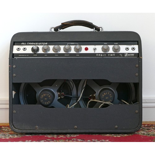 294 - A Burns Orbit 2 guitar amplifier, all transistor, 54 x 42 x 24cm