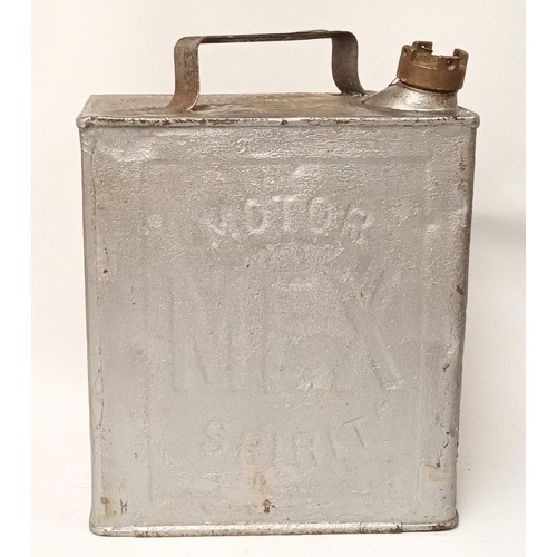 21 - A Motor Mex Spirit 2 gallon petrol can with cap