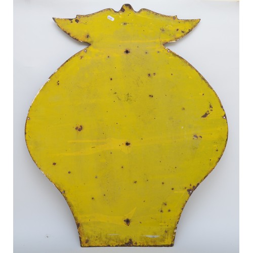 92 - An AA & Motor Union winged wall sign, FOXHOLES, 84 x 72cm.
There were five series of AA & Motor Unio... 