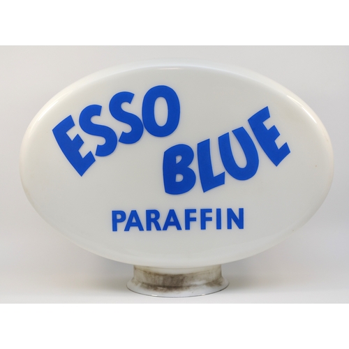 77A - An Esso Blue Paraffin glass globe