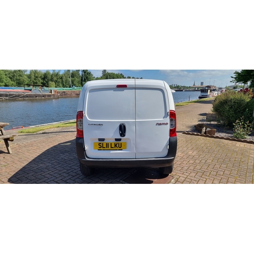 309 - 2011 Citroen Nemo, 1248cc diesel. Registration number SL11 LKU. VIN number VF7AAFHZOB8128715.
Sold w... 