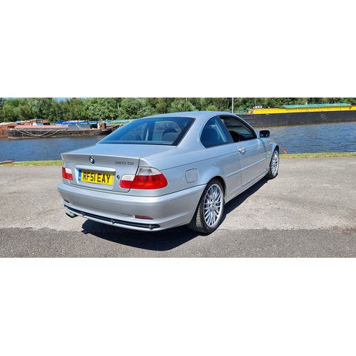 314 - WITHDRAWN
2001 BMW 320 CI SE E46, 2171cc. Registration number RF51 EAY. VIN number WBABN12070JV83851... 