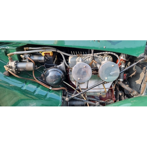 321 - 1951 MG TD/C, Mk 2, 1250cc. Registration number KAS 395 (non transferrable). Chassis number TD/C9610... 