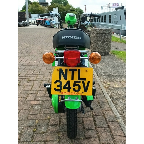 424 - 1980 Honda NF75, 71cc. Registration number NTL 345V. Frame number NF75 1007274. Engine number NF74E ... 