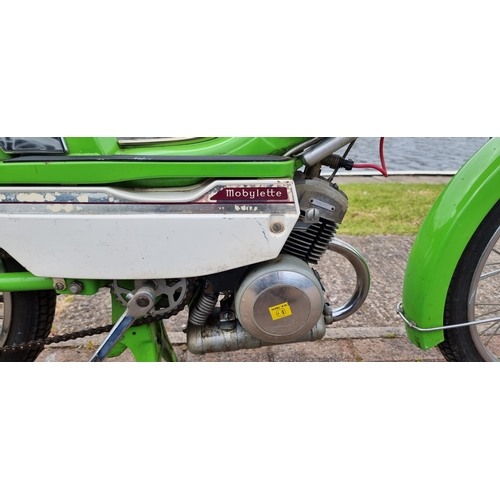 425 - 1976 Mobylette Motobecane, 49cc. Registration number KFU 136P. Frame number 05526620. Engine number ... 