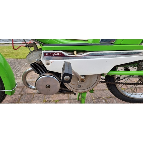 425 - 1976 Mobylette Motobecane, 49cc. Registration number KFU 136P. Frame number 05526620. Engine number ... 