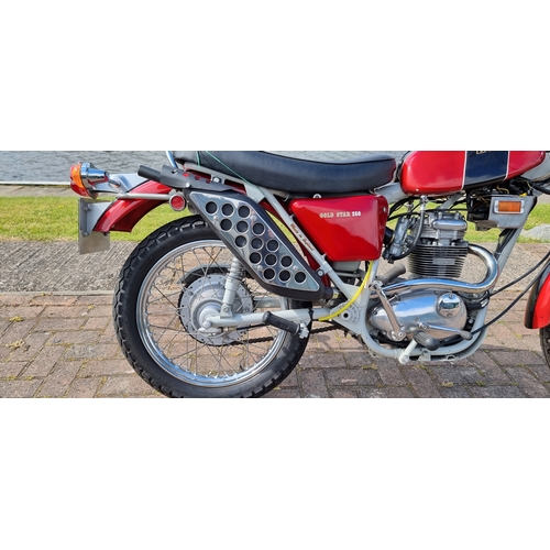 432 - 1971 BSA B25SS Gold Star 250cc. Registration number XTO 122J. Frame number EE11121. Engine number EE... 