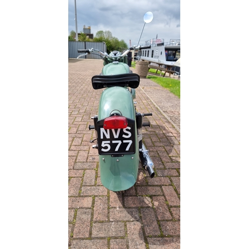 438 - 1950 Sunbeam S7 Delux, 500cc. Registration number NVS 577. Frame number S7-2924. Engine number S8-36... 