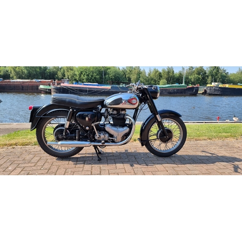 441 - 1960 BSA A10, Golden Flash, 650cc. Registration number 579 YUW (non transferrable). Frame number pai... 