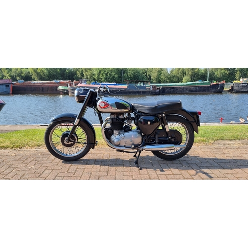 441 - 1960 BSA A10, Golden Flash, 650cc. Registration number 579 YUW (non transferrable). Frame number pai... 