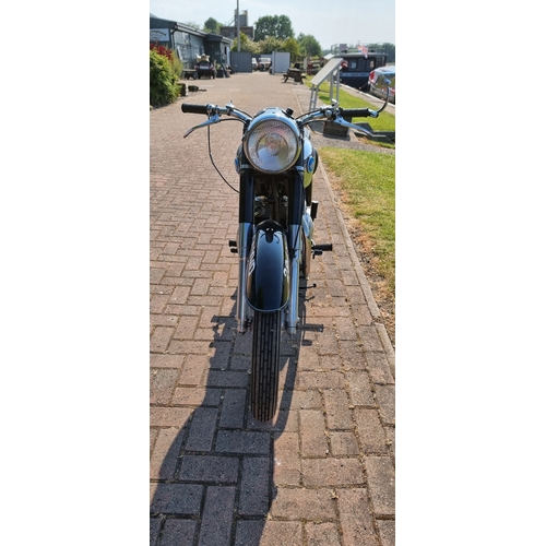 442 - 1962 AJS Model 31, 646cc. Registration number 284 XVD (non transferable). Frame number A71477, paint... 