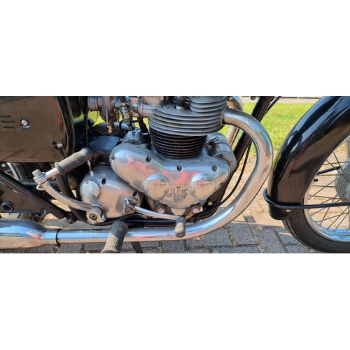 442 - 1962 AJS Model 31, 646cc. Registration number 284 XVD (non transferable). Frame number A71477, paint... 