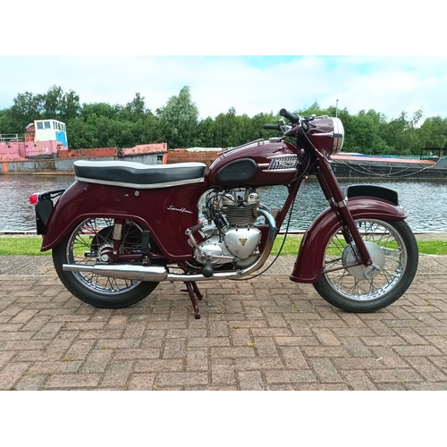 444 - 1959 Triumph 5TA Speed Twin, 500cc. Registration number 418 GKE (non transferrable). Frame number 5T... 