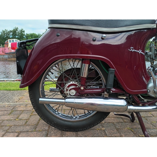 444 - 1959 Triumph 5TA Speed Twin, 500cc. Registration number 418 GKE (non transferrable). Frame number 5T... 