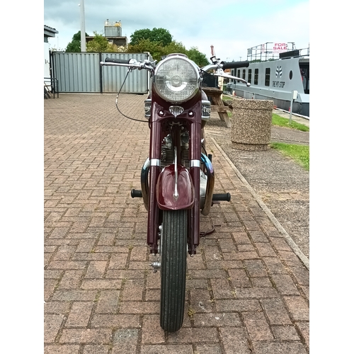 444 - 1959 Triumph 5TA Speed Twin, 500cc. Registration number 418 GKE (non transferrable). Frame number 5T... 