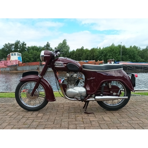 444 - 1959 Triumph 5TA Speed Twin, 500cc. Registration number 418 GKE (non transferrable). Frame number 5T... 