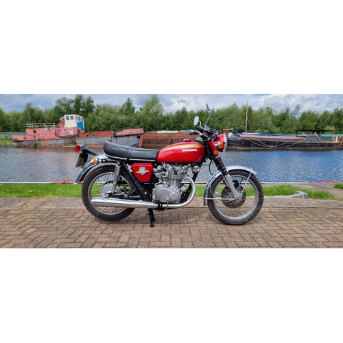 445 - 1971 Honda CB 450 K4, 444cc. Registration number EKH 158J. Frame number CB450 4129861. Engine number... 