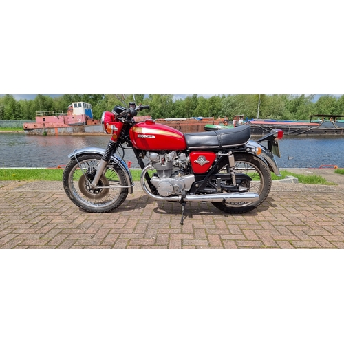 445 - 1971 Honda CB 450 K4, 444cc. Registration number EKH 158J. Frame number CB450 4129861. Engine number... 