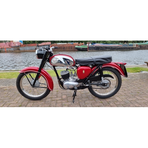 447 - 1965 BSA Bantam D7 Super, 175cc. Registration number BJC 224C. Frame number D7 45777. Engine number ... 