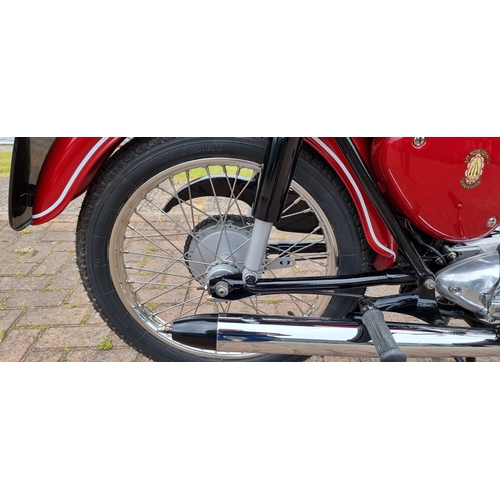 447 - 1965 BSA Bantam D7 Super, 175cc. Registration number BJC 224C. Frame number D7 45777. Engine number ... 