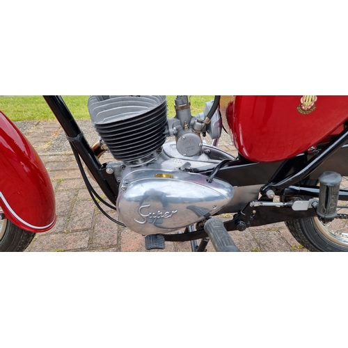 447 - 1965 BSA Bantam D7 Super, 175cc. Registration number BJC 224C. Frame number D7 45777. Engine number ... 