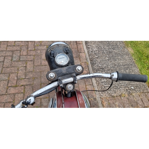 448 - 1966 BSA Bantam D7 Super, 175cc. Registration number GNJ 69D. Frame number D7 51138. Engine number F... 