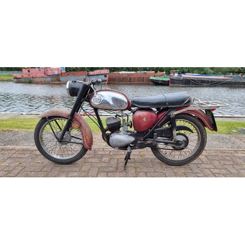 448 - 1966 BSA Bantam D7 Super, 175cc. Registration number GNJ 69D. Frame number D7 51138. Engine number F... 