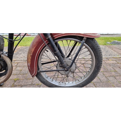 448 - 1966 BSA Bantam D7 Super, 175cc. Registration number GNJ 69D. Frame number D7 51138. Engine number F... 