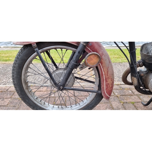 448 - 1966 BSA Bantam D7 Super, 175cc. Registration number GNJ 69D. Frame number D7 51138. Engine number F... 