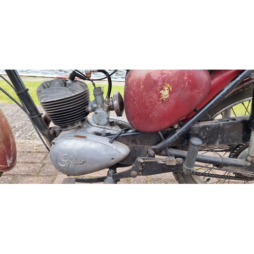 448 - 1966 BSA Bantam D7 Super, 175cc. Registration number GNJ 69D. Frame number D7 51138. Engine number F... 