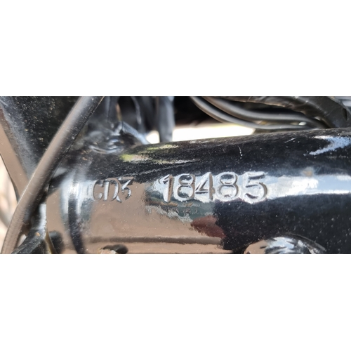 449 - 1957 BSA Bantam D3, 150cc. Registration number JAS 422 (non transferable). Frame number CD3 18485. E... 