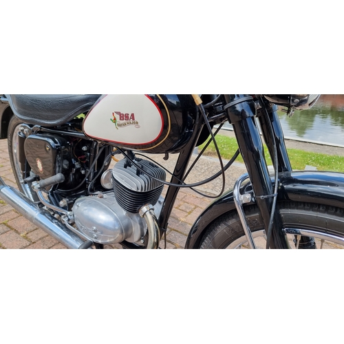 449 - 1957 BSA Bantam D3, 150cc. Registration number JAS 422 (non transferable). Frame number CD3 18485. E... 