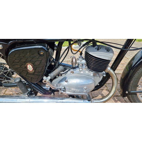 449 - 1957 BSA Bantam D3, 150cc. Registration number JAS 422 (non transferable). Frame number CD3 18485. E... 