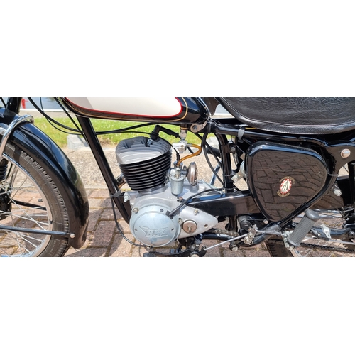 449 - 1957 BSA Bantam D3, 150cc. Registration number JAS 422 (non transferable). Frame number CD3 18485. E... 