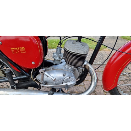 450 - 1971 BSA Bantam D7, 175cc. Registration number KWU 312J. Frame number D7 12241. Engine number XC1304... 