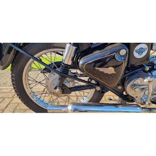 452 - 2007 Royal Enfield Bullet 350, 346cc. Registration number CX07 DVB. Frame number ME3BABSB46C701910. ... 