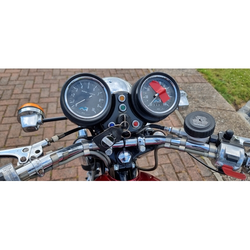 454 - 1976 Triumph T160V Trident, 736cc. Registration number OFO 413R. Frame number EK03925. Engine number... 